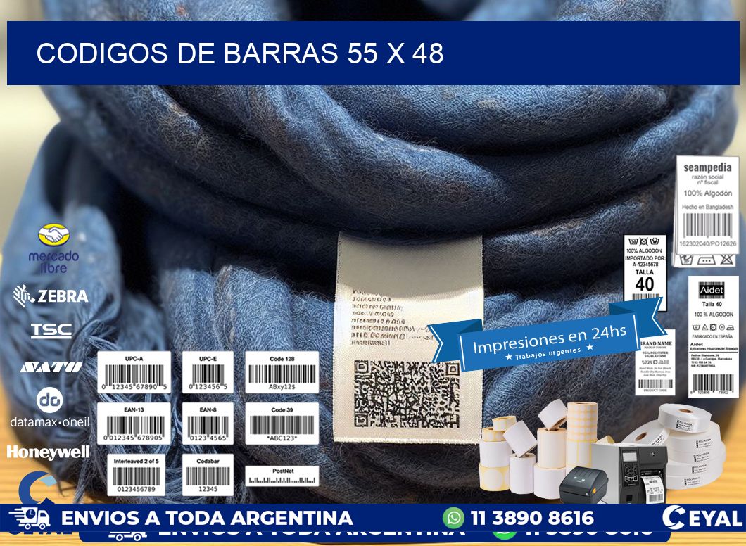 codigos de barras 55 x 48