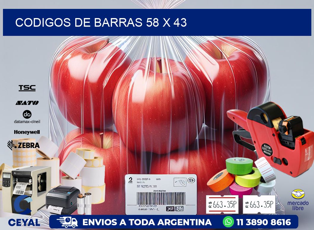 codigos de barras 58 x 43