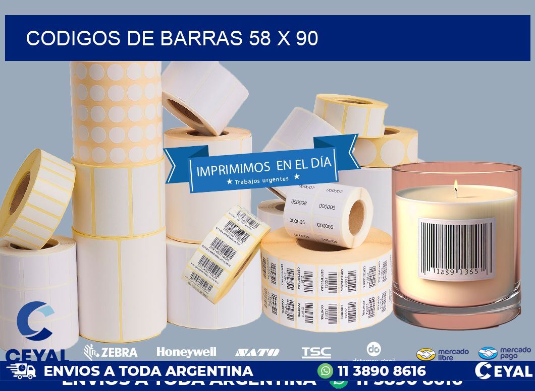 codigos de barras 58 x 90
