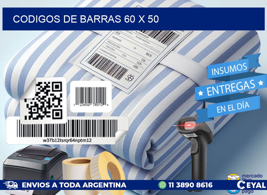 codigos de barras 60 x 50