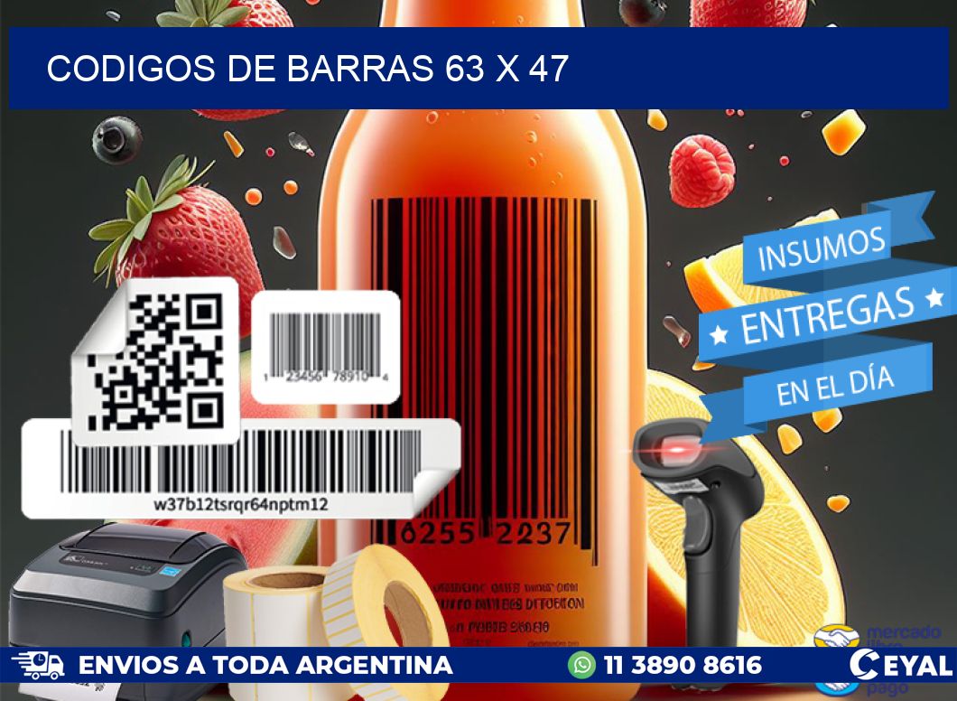 codigos de barras 63 x 47