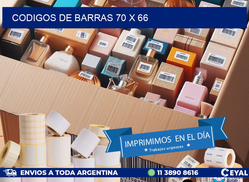 codigos de barras 70 x 66