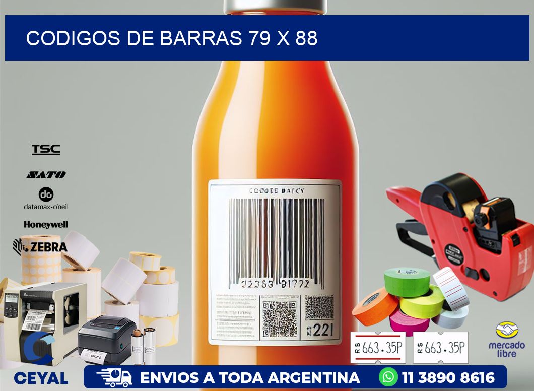 codigos de barras 79 x 88