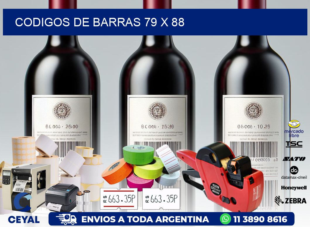 codigos de barras 79 x 88