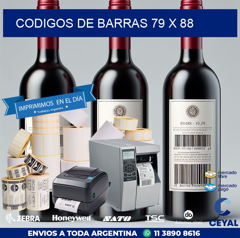 codigos de barras 79 x 88