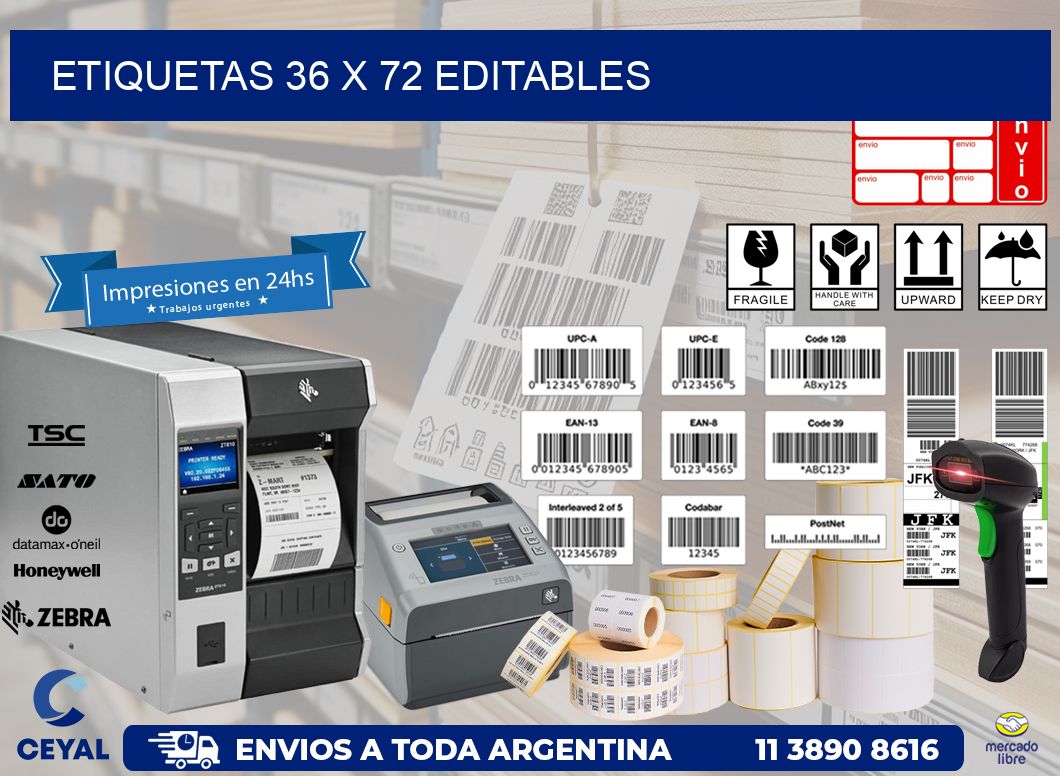 ETIQUETAS 36 x 72 EDITABLES