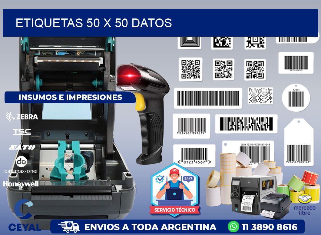 ETIQUETAS 50 x 50 DATOS