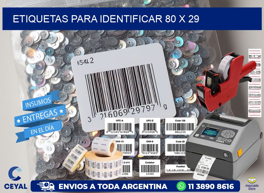 etiquetas para identificar 80 x 29