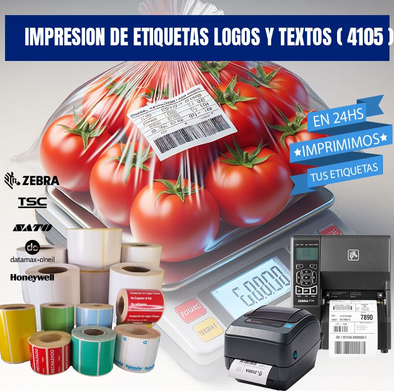 impresion de etiquetas logos y textos ( 4105 )