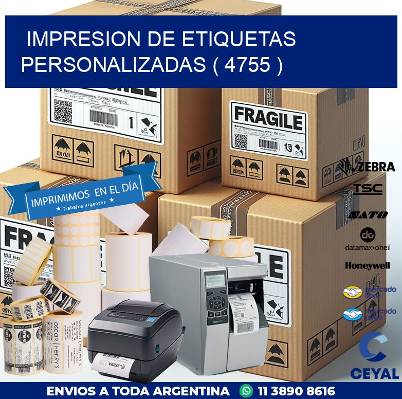 impresion de etiquetas personalizadas ( 4755 )