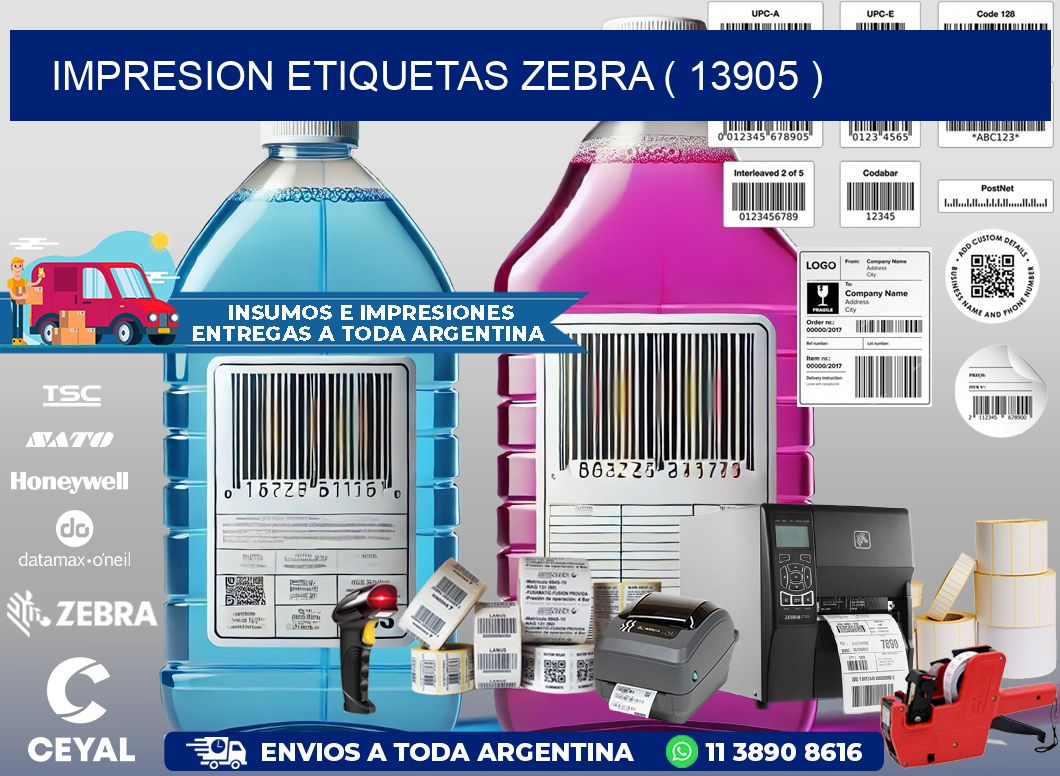 impresion etiquetas zebra ( 13905 )