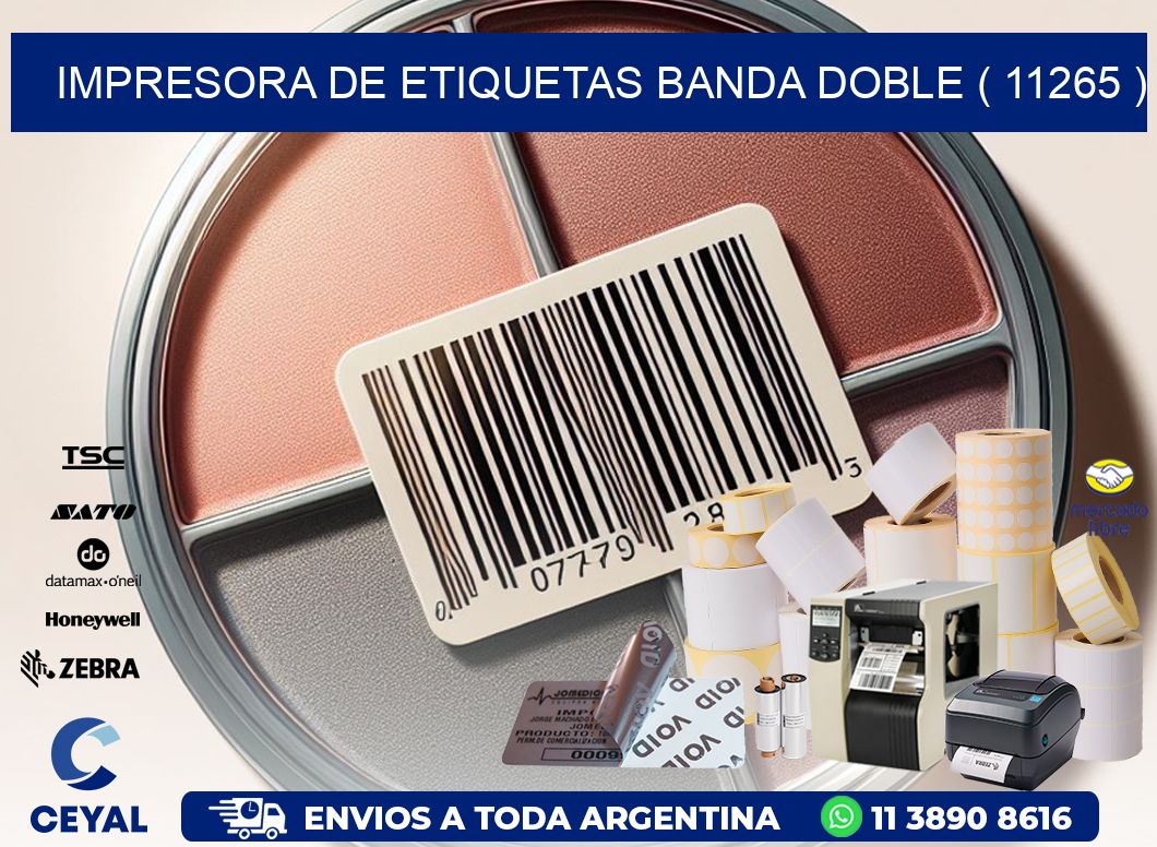 impresora de etiquetas banda doble ( 11265 )