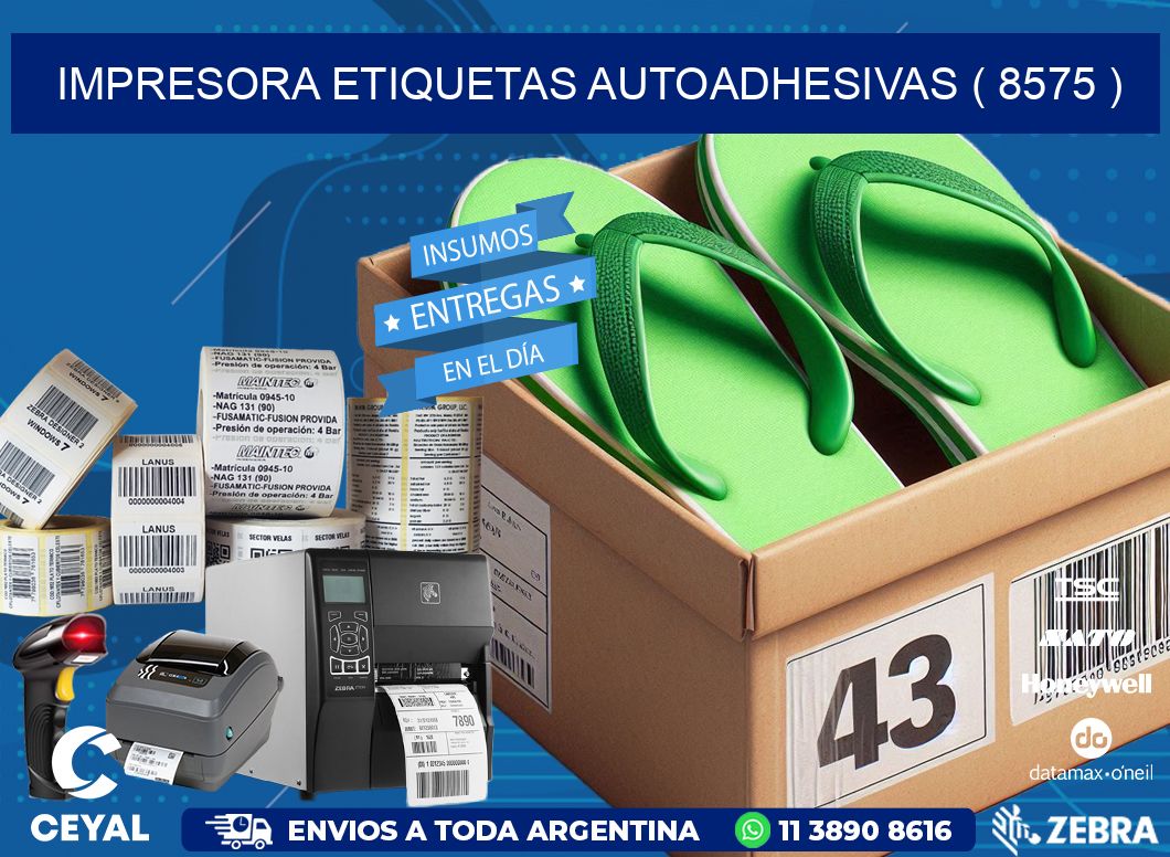 impresora etiquetas autoadhesivas ( 8575 )