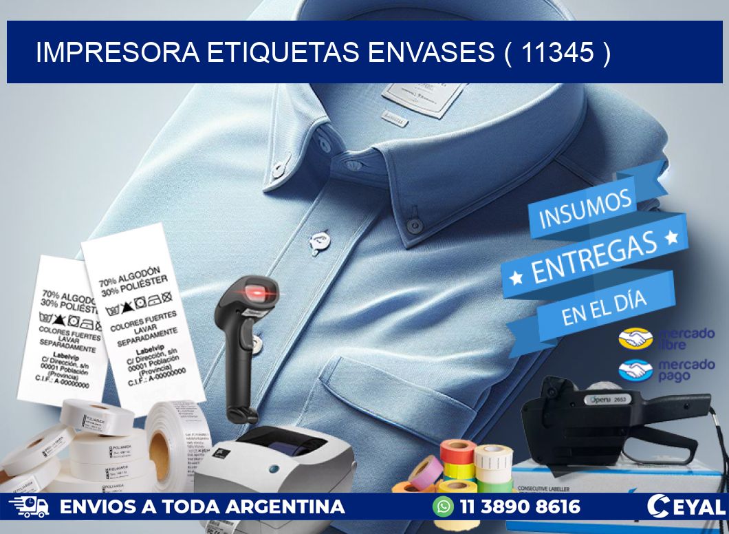 impresora etiquetas envases ( 11345 )