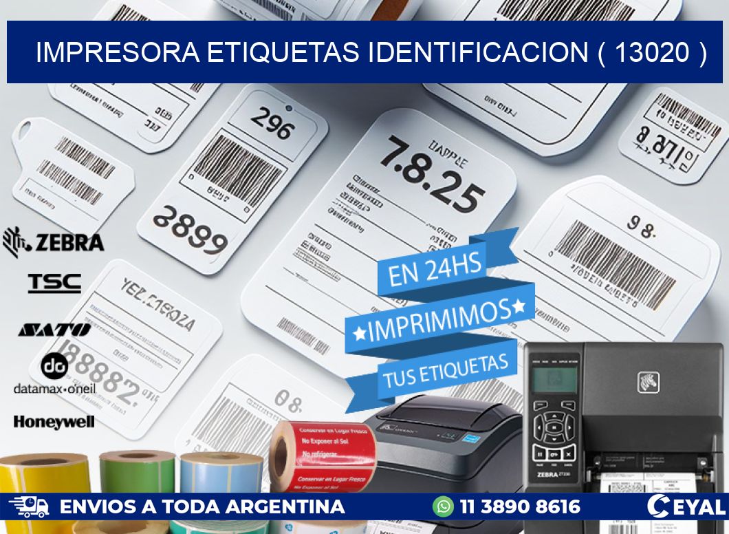 impresora etiquetas identificacion ( 13020 )