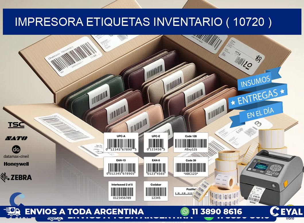impresora etiquetas inventario ( 10720 )