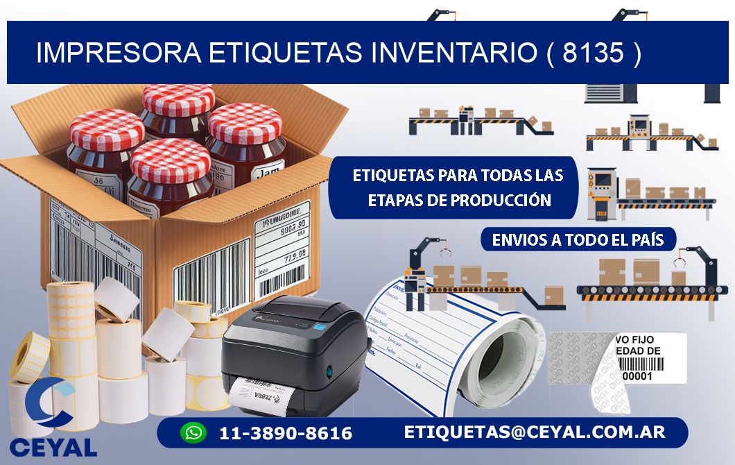 impresora etiquetas inventario ( 8135 )
