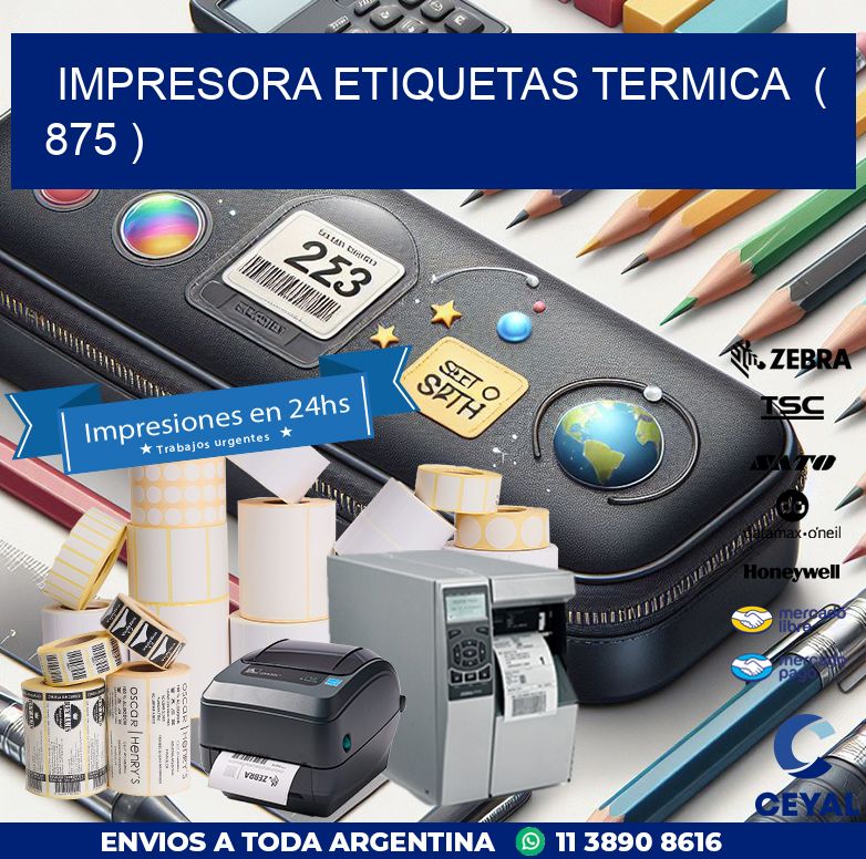 impresora etiquetas termica  ( 875 )
