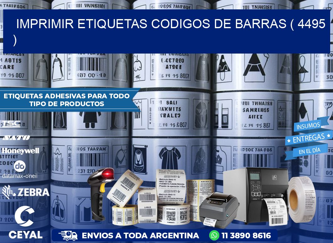 imprimir etiquetas codigos de barras ( 4495 )