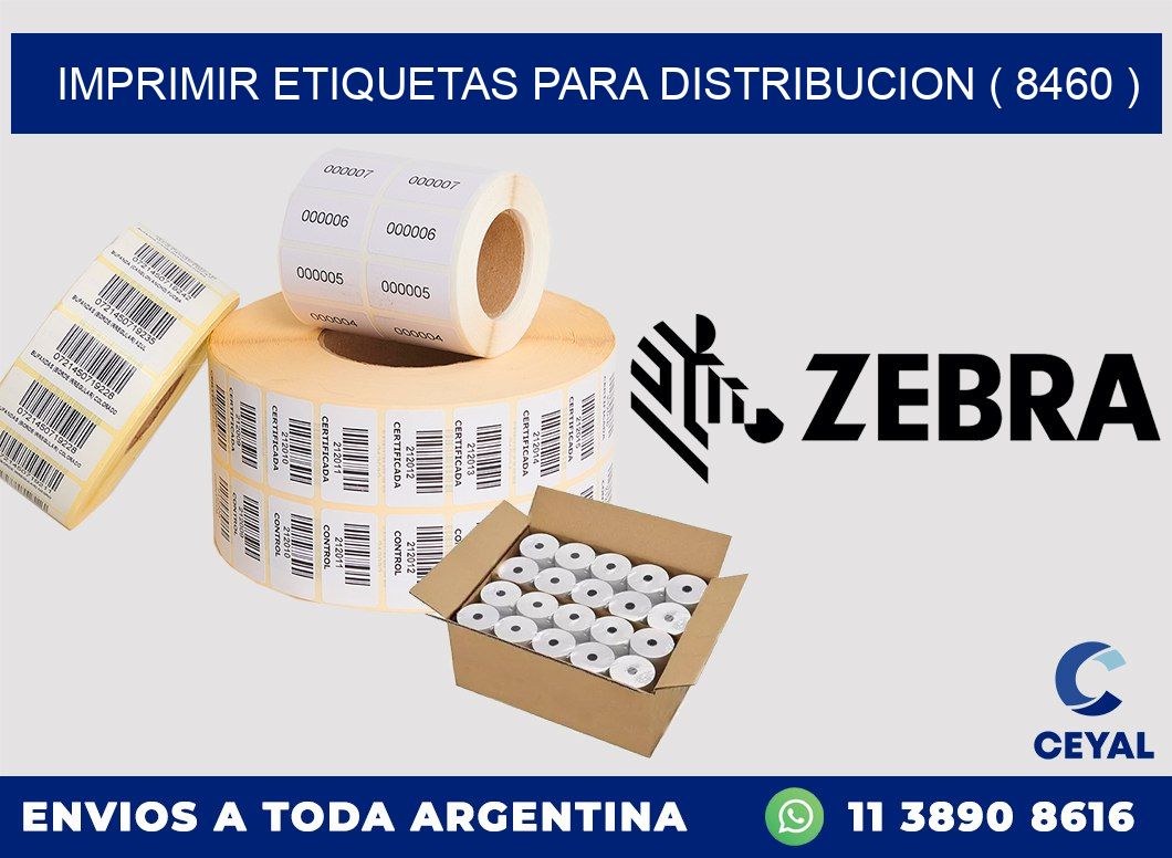 imprimir etiquetas para distribucion ( 8460 )