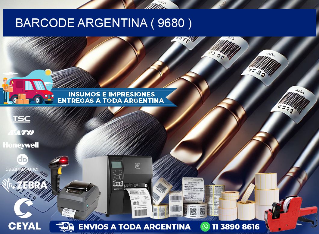BARCODE ARGENTINA ( 9680 )