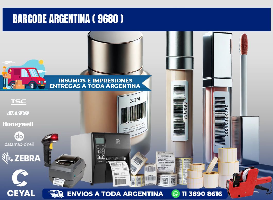 BARCODE ARGENTINA ( 9680 )