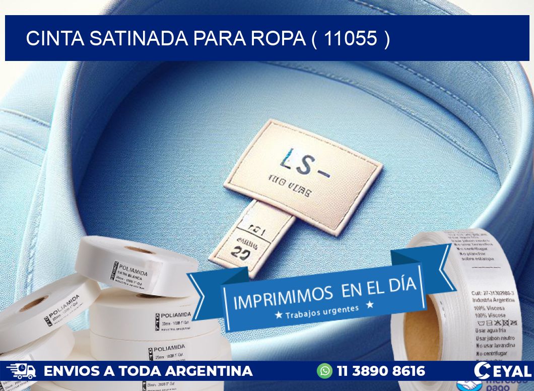 CINTA SATINADA PARA ROPA ( 11055 )