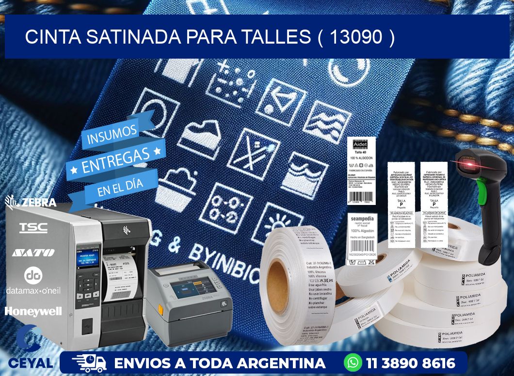 CINTA SATINADA PARA TALLES ( 13090 )