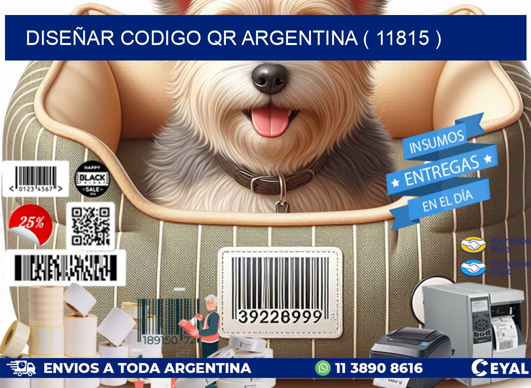DISEÑAR CODIGO QR ARGENTINA ( 11815 )