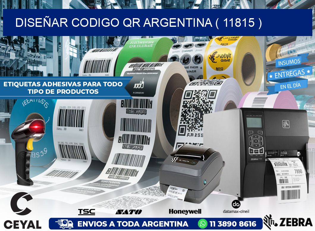 DISEÑAR CODIGO QR ARGENTINA ( 11815 )