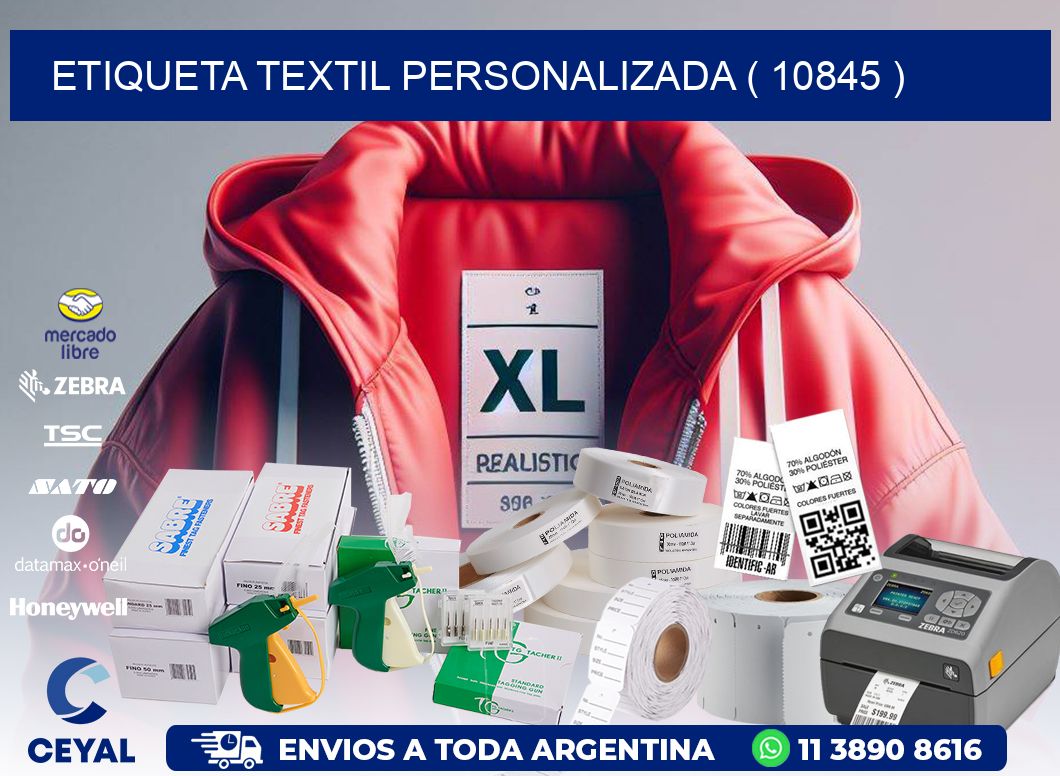 ETIQUETA TEXTIL PERSONALIZADA ( 10845 )