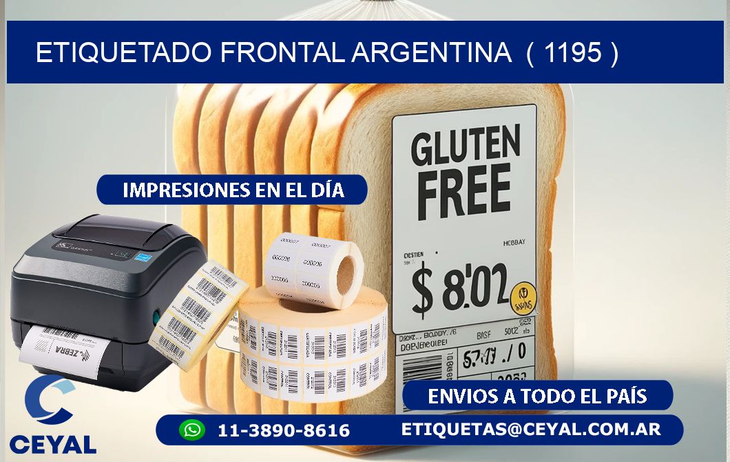 ETIQUETADO FRONTAL ARGENTINA  ( 1195 )