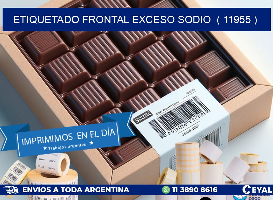 ETIQUETADO FRONTAL EXCESO SODIO  ( 11955 )
