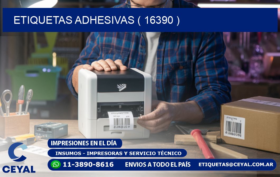 ETIQUETAS ADHESIVAS ( 16390 )