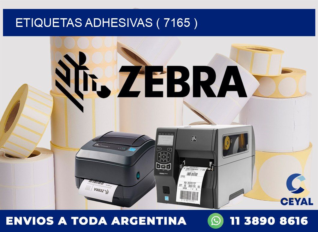 ETIQUETAS ADHESIVAS ( 7165 )