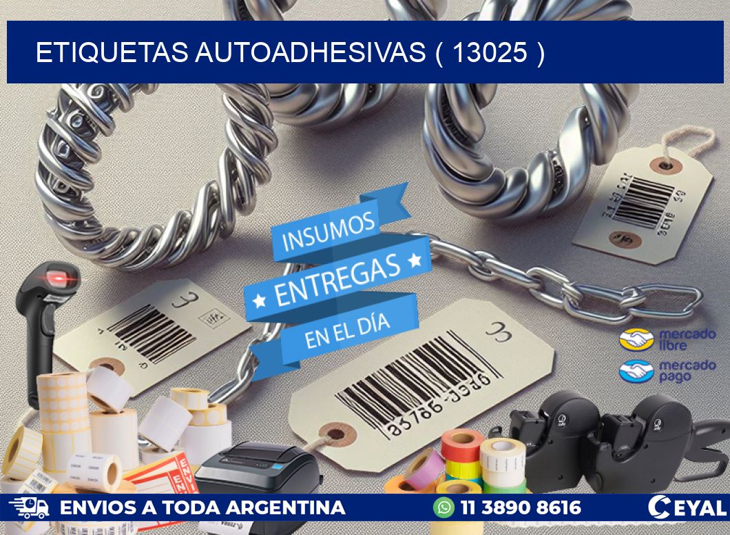 ETIQUETAS AUTOADHESIVAS ( 13025 )