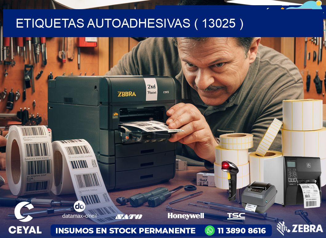 ETIQUETAS AUTOADHESIVAS ( 13025 )
