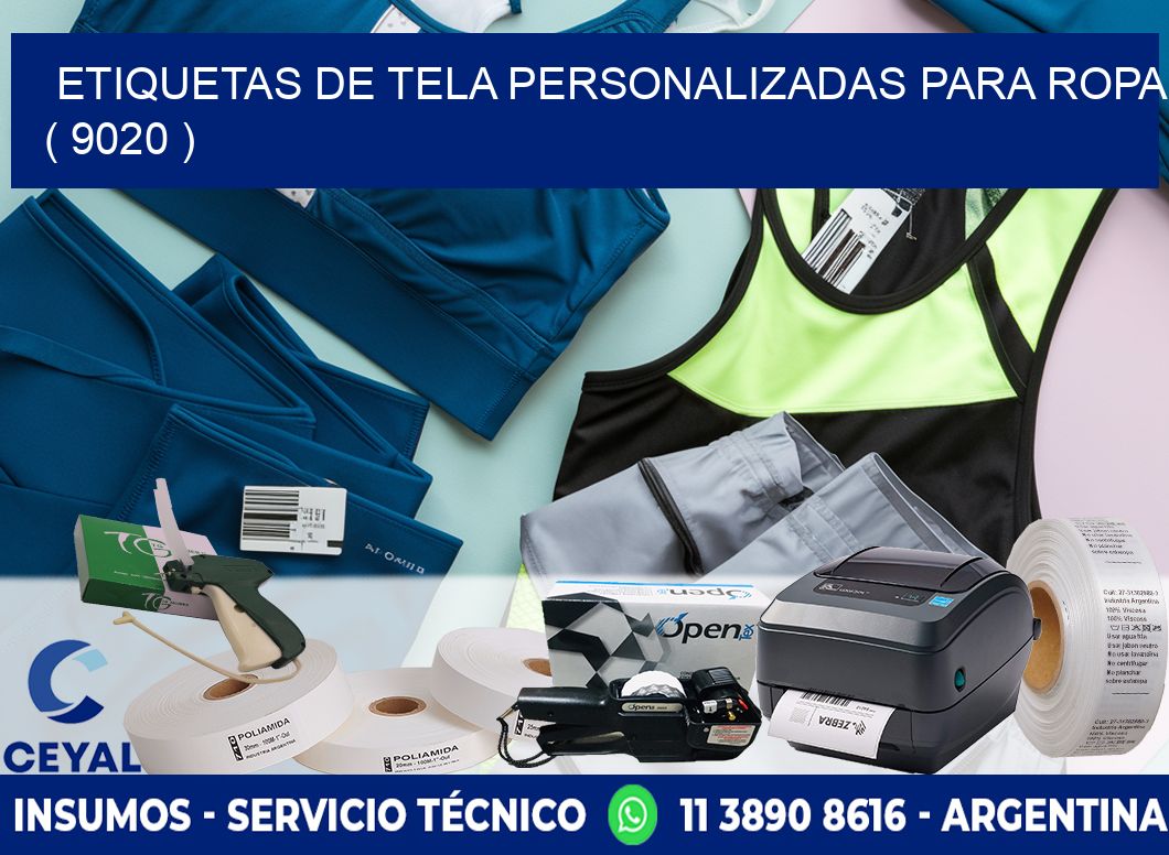ETIQUETAS DE TELA PERSONALIZADAS PARA ROPA ( 9020 )