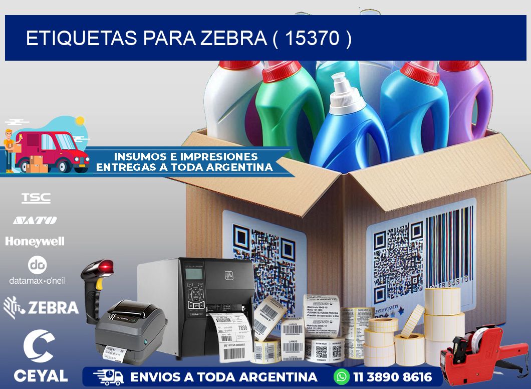 ETIQUETAS PARA ZEBRA ( 15370 )