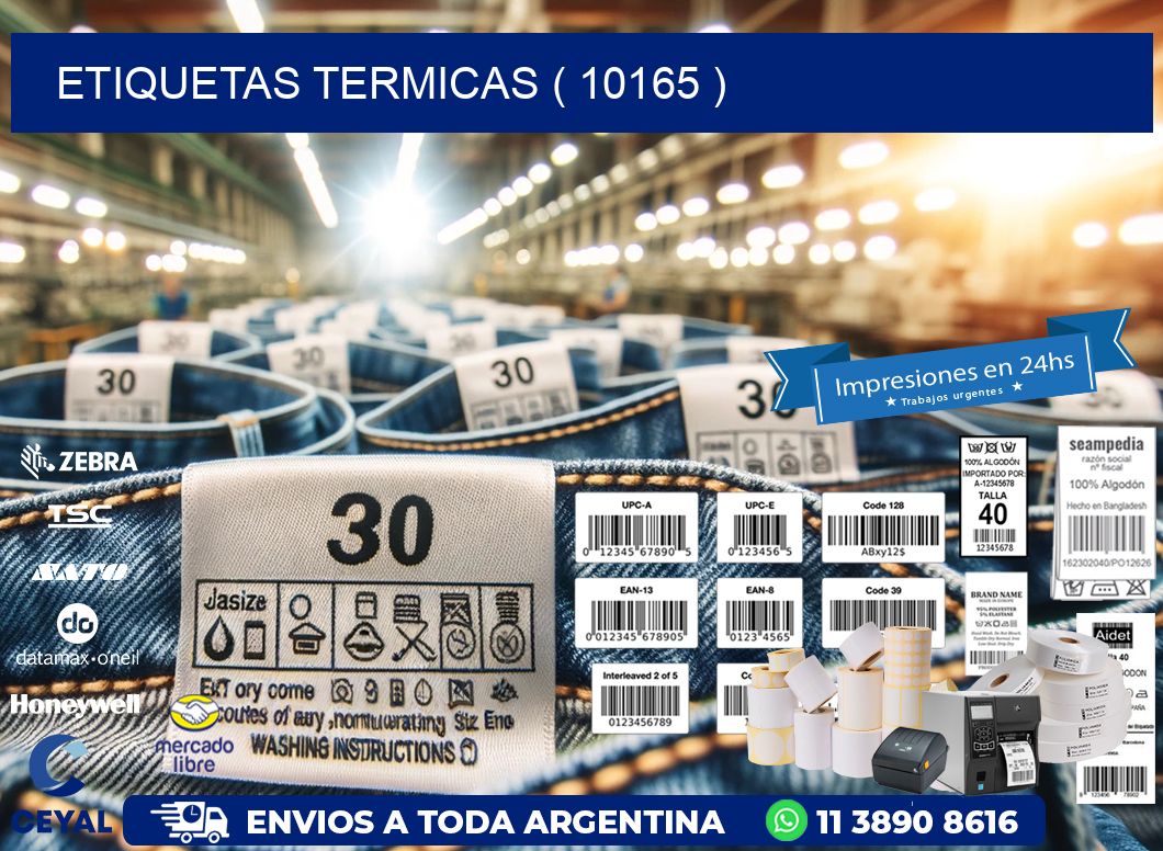 ETIQUETAS TERMICAS ( 10165 )