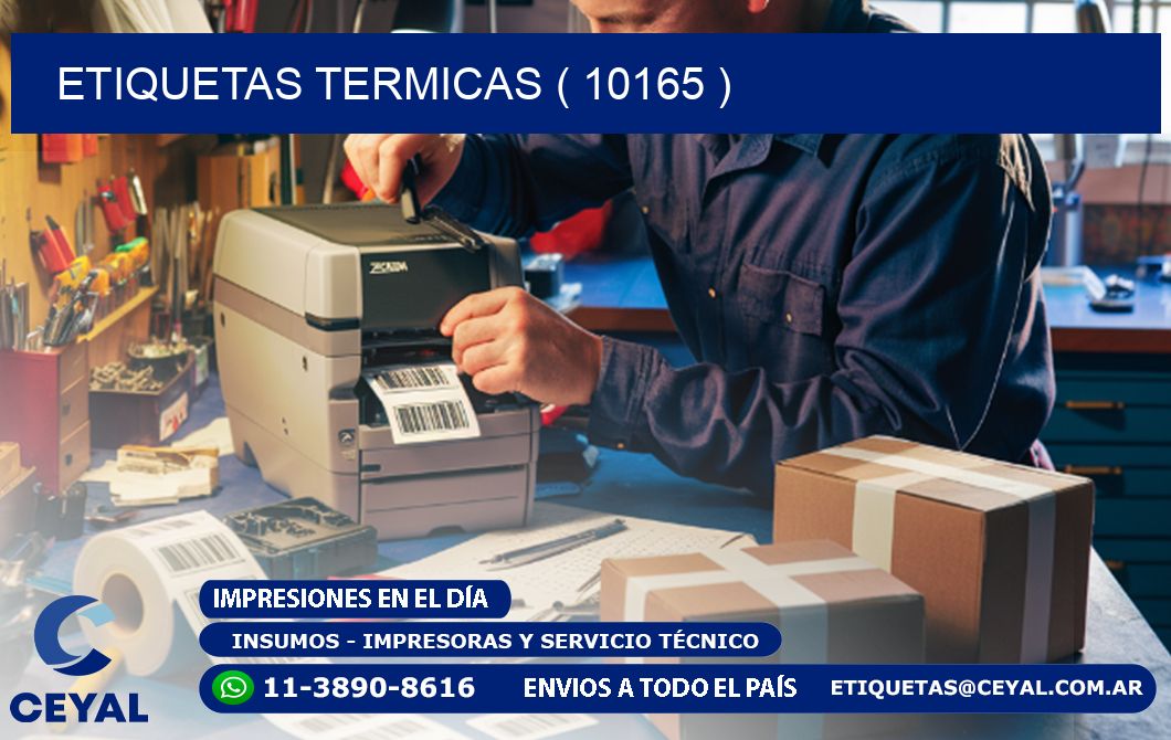 ETIQUETAS TERMICAS ( 10165 )