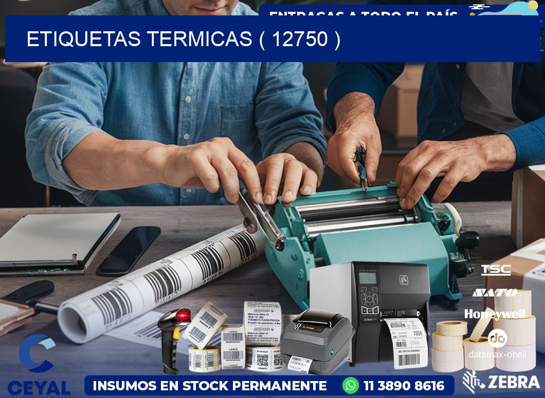 ETIQUETAS TERMICAS ( 12750 )