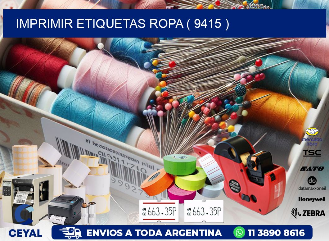 IMPRIMIR ETIQUETAS ROPA ( 9415 )