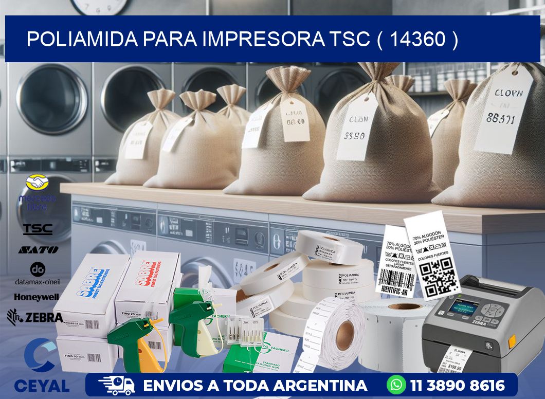 POLIAMIDA PARA IMPRESORA TSC ( 14360 )