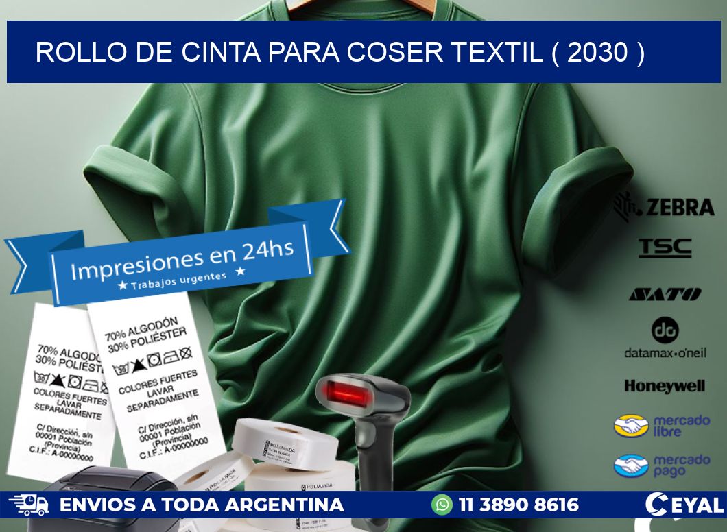 ROLLO DE CINTA PARA COSER TEXTIL ( 2030 )