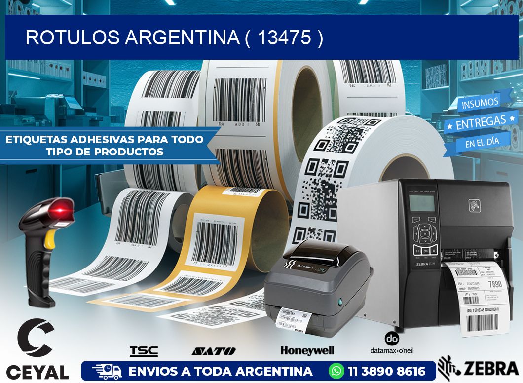 ROTULOS ARGENTINA ( 13475 )