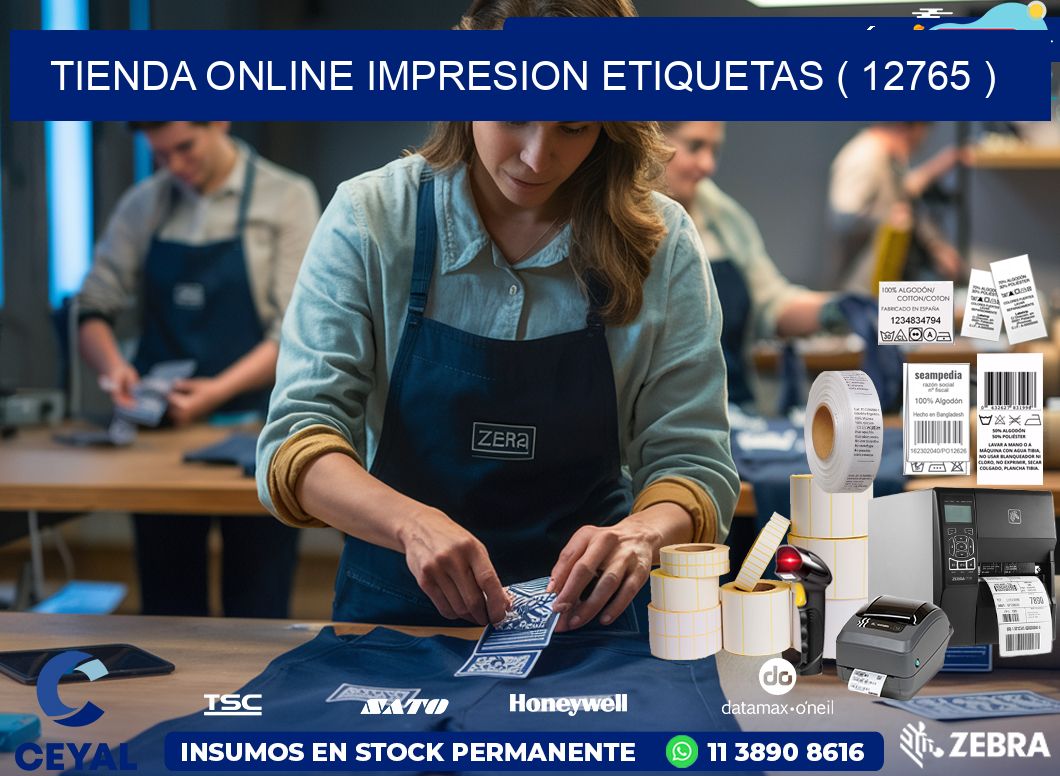 TIENDA ONLINE IMPRESION ETIQUETAS ( 12765 )