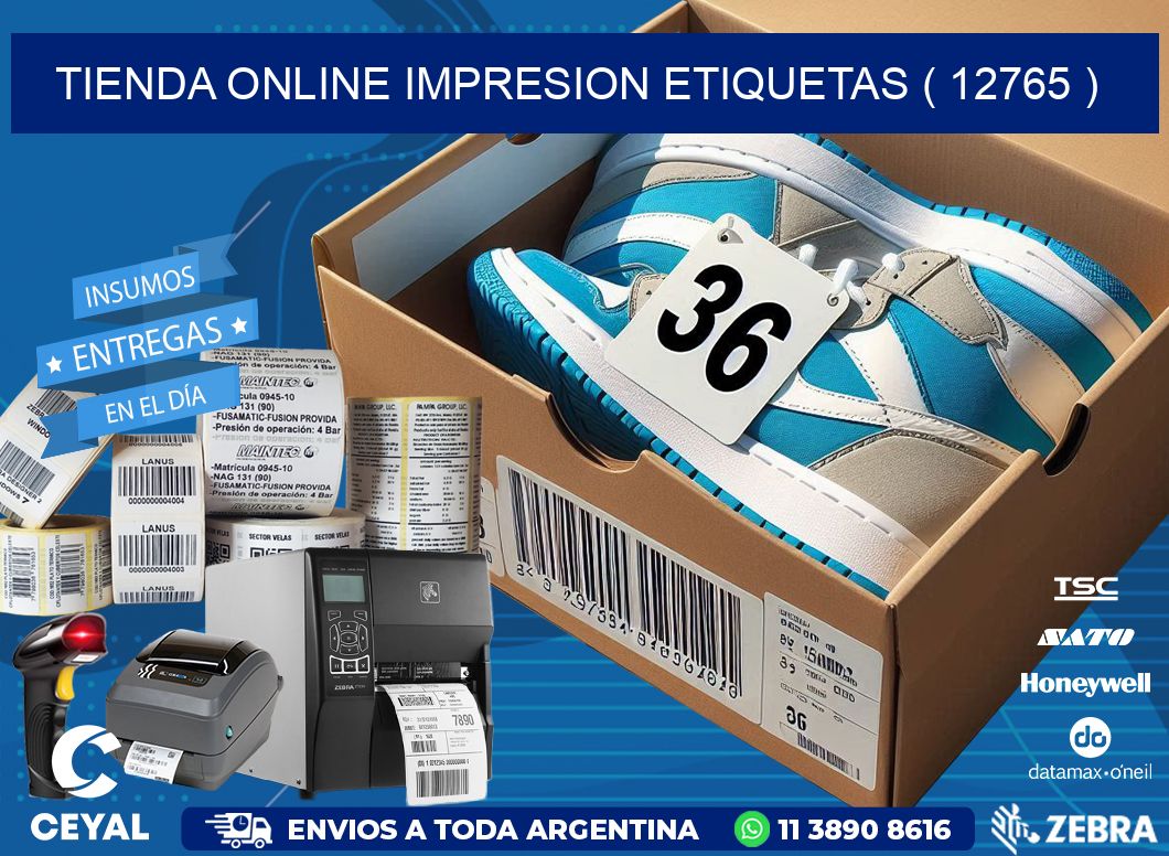 TIENDA ONLINE IMPRESION ETIQUETAS ( 12765 )