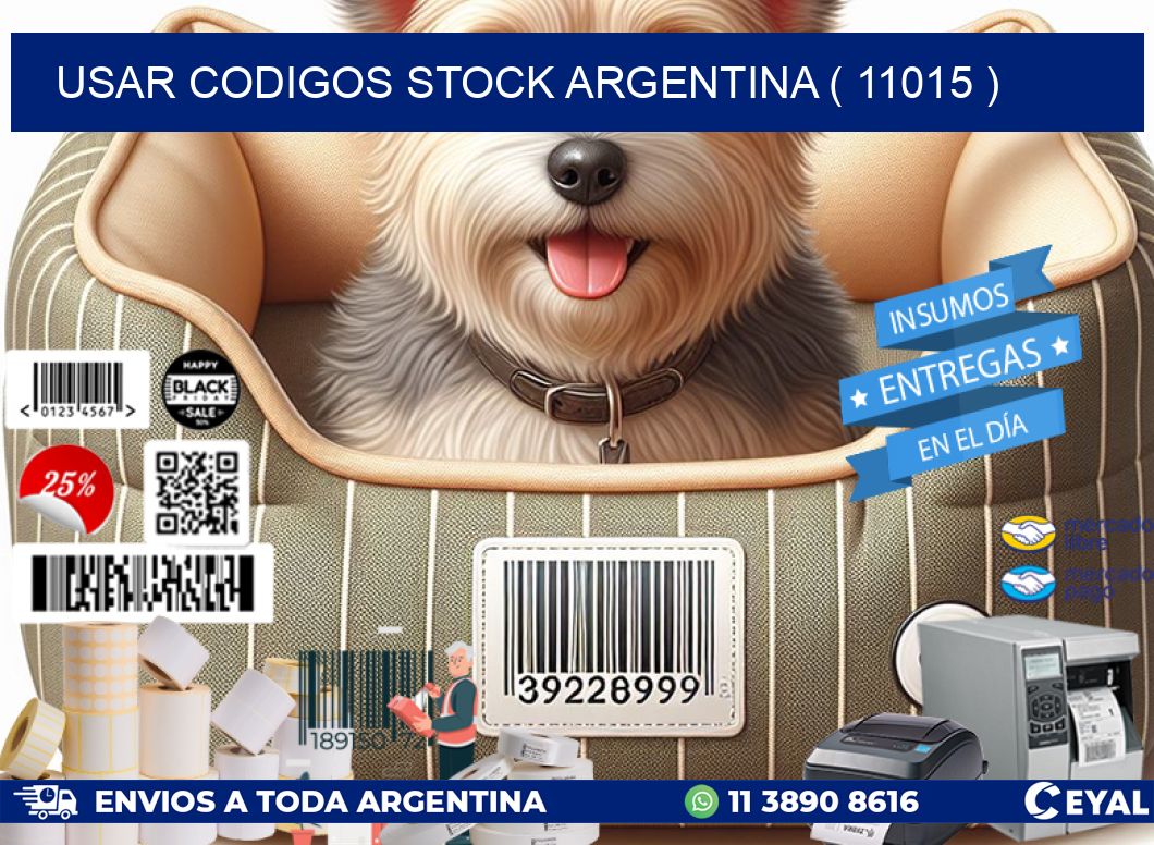 USAR CODIGOS STOCK ARGENTINA ( 11015 )