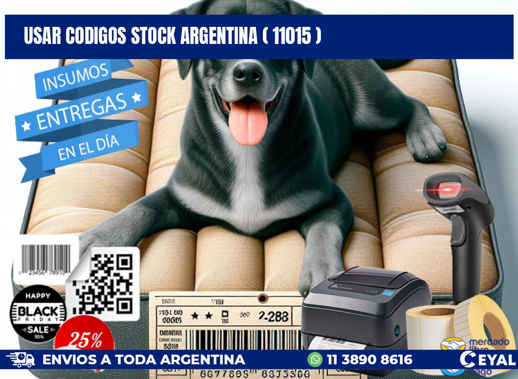 USAR CODIGOS STOCK ARGENTINA ( 11015 )